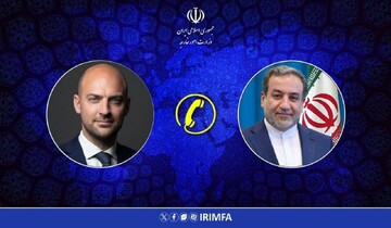 محادثة هاتفية بين وزيري خارجية الجمهورية الإسلامية الإيرانية وفرنسا