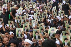مرکزی جلوس یوم عاشور کراچی میں رہبر انقلاب سے تجدید عہد، امریکہ اسرائیل کے خلاف احتجاج+ تصاویر