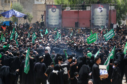 آیین خیمه سوزان و پرواز کبوترها در محمدیه