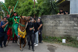 تعزیه ظهر عاشورا در ضیابر گیلان