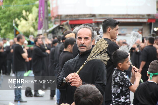 تاسوعای حسینی در شهر مرزی آستارا