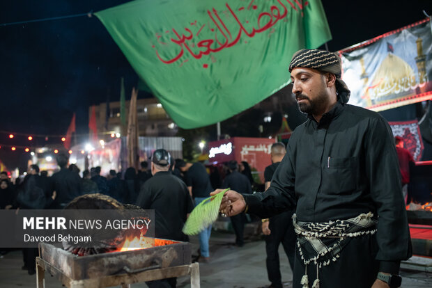 شب عاشورا در شهرک شهید بهشتی مشهد