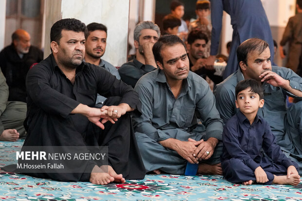 عزاداری عاشورای حسینی در شهر های دلگان و چاه هاشم