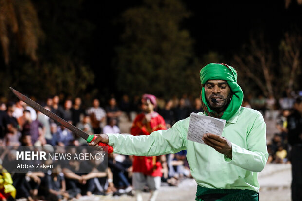 آیین سنتی تعزیه‌خوانی دهه اول محرم در میناب