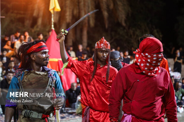 آیین سنتی تعزیه‌خوانی دهه اول محرم در میناب