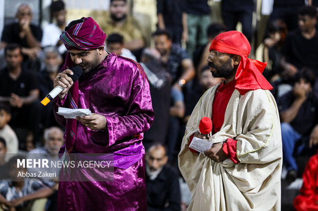 آیین سنتی تعزیه‌خوانی دهه اول محرم در میناب