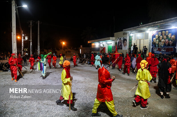 آیین سنتی تعزیه‌خوانی دهه اول محرم در میناب