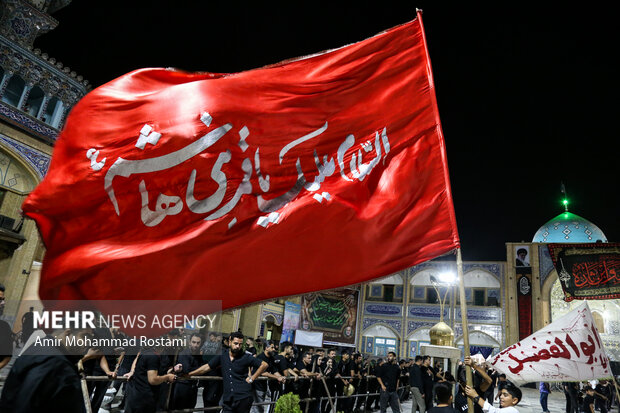 پرچم عزای حسین(ع) بر فراز خراسان شمالی؛ ۱۱۰۰ هیئت مذهبی عزادار