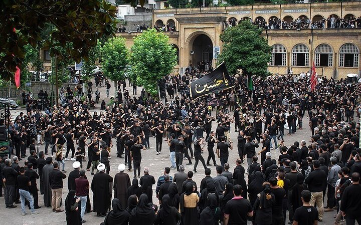 آئین صبح طلوع و شمع گردانی در مازندران