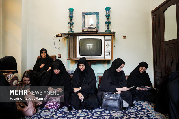 روضه خانگی در خانه تاریخی طباطبایی قم