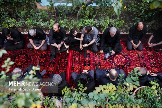 روضه خانگی در خانه تاریخی طباطبایی قم