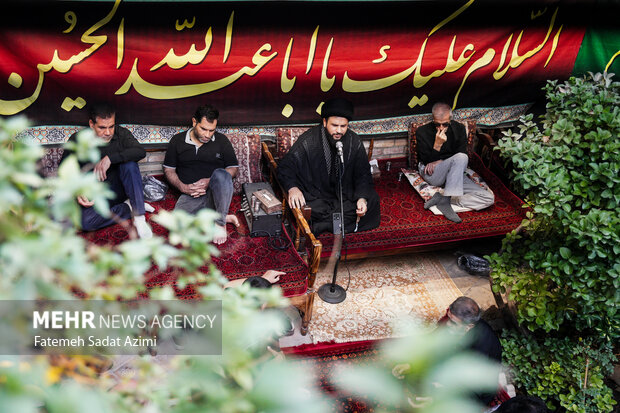 روضه خانگی در خانه تاریخی طباطبایی قم