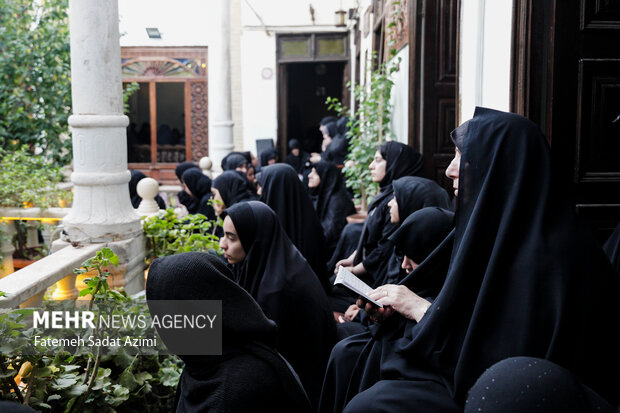 روضه خانگی در خانه تاریخی طباطبایی قم