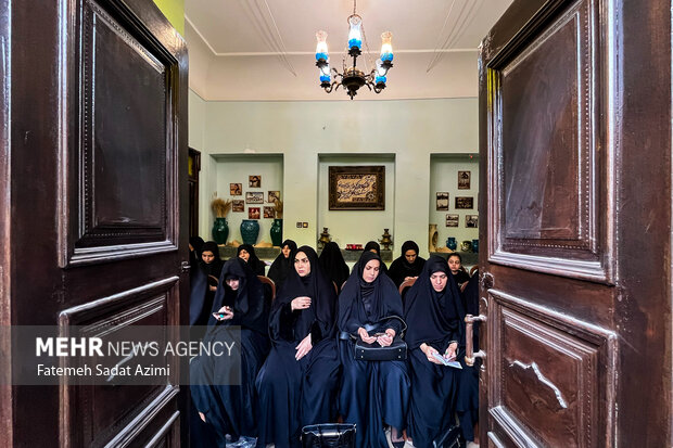 روضه خانگی در خانه تاریخی طباطبایی قم