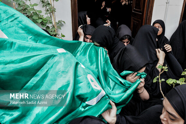 روضه خانگی در خانه تاریخی طباطبایی قم