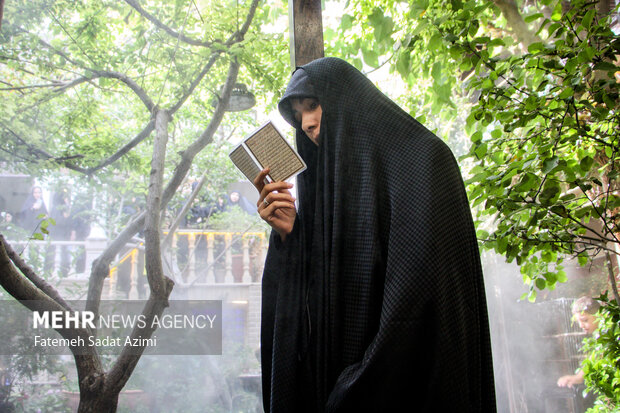 روضه خانگی در خانه تاریخی طباطبایی قم