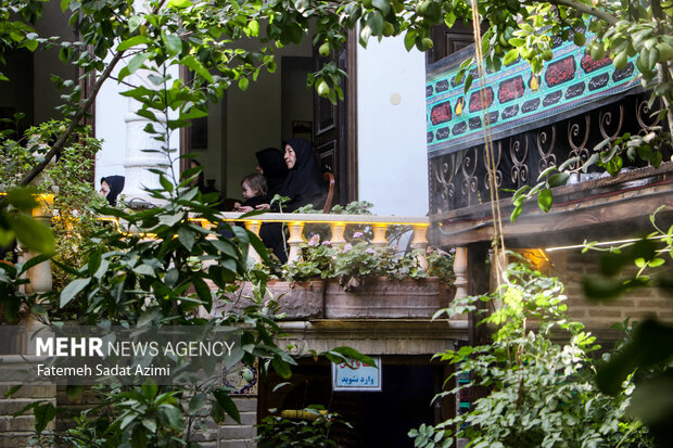 روضه خانگی در خانه تاریخی طباطبایی قم