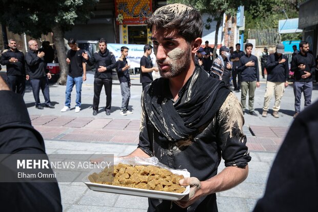 مراسم عزاداری عاشورای حسینی در شهر سنندج