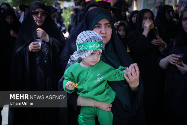 مراسم عزاداری عاشورای حسینی در شهر سنندج