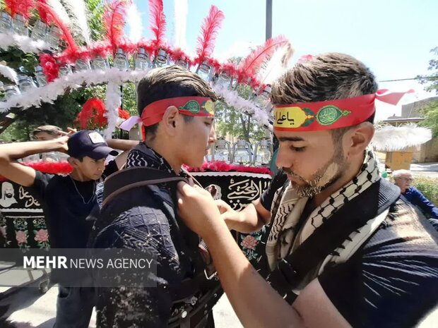 اقامه عزای امام حسین (ع) در ۱۴۴۰ هیئت مذهبی لرستان