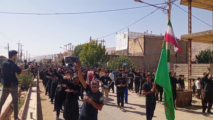 عزاداری روز عاشورا در شهر کوهنانی