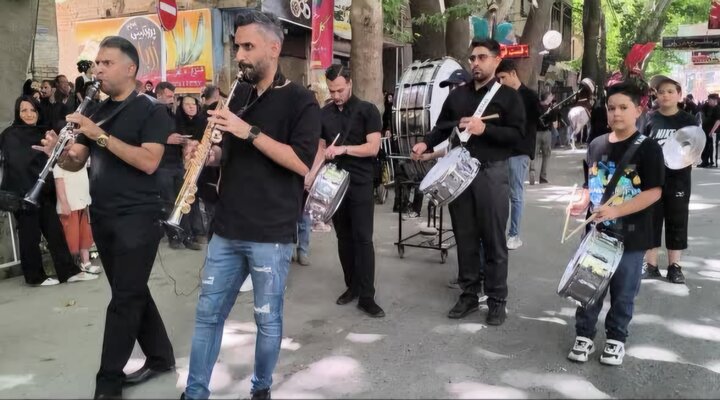 خوانسار در عاشورای حسینی غرق در ماتم و عشق شد