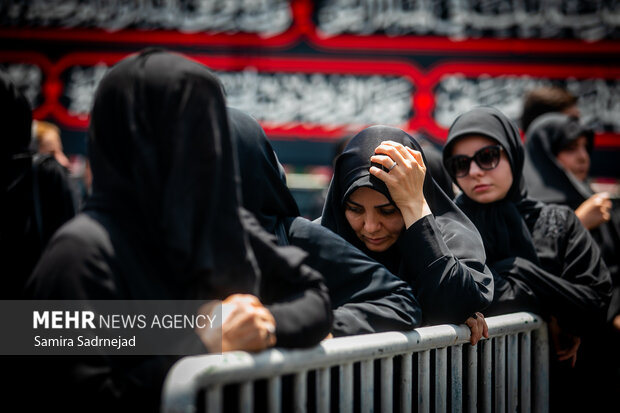 تجمع عاشوراییان سعادت آباد تهران