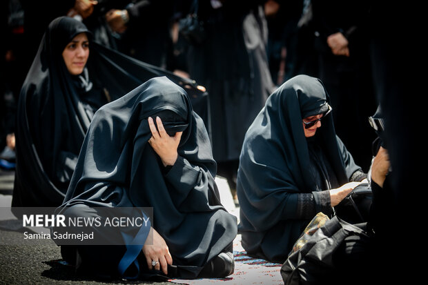 تجمع عاشوراییان سعادت آباد تهران