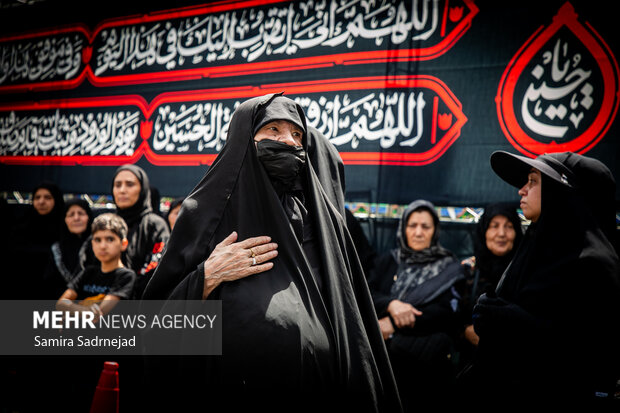 تجمع عاشوراییان سعادت آباد تهران