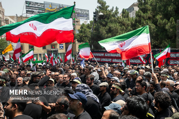 تجمع عاشوراییان سعادت آباد تهران