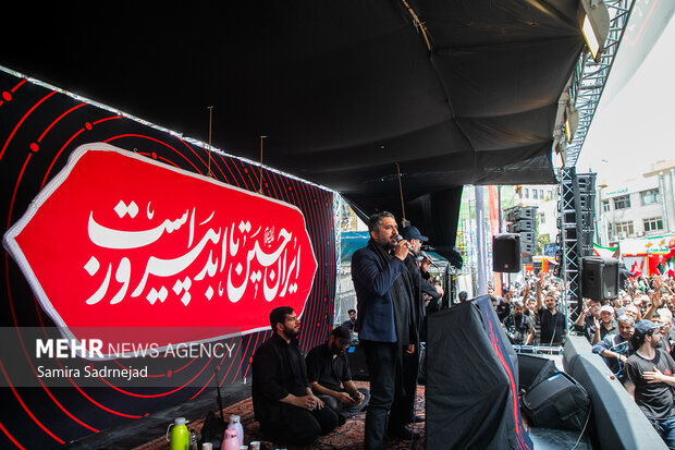 Ashura mourning ceremony in northern Tehran