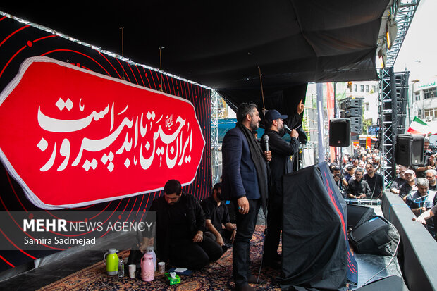 Ashura mourning ceremony in northern Tehran