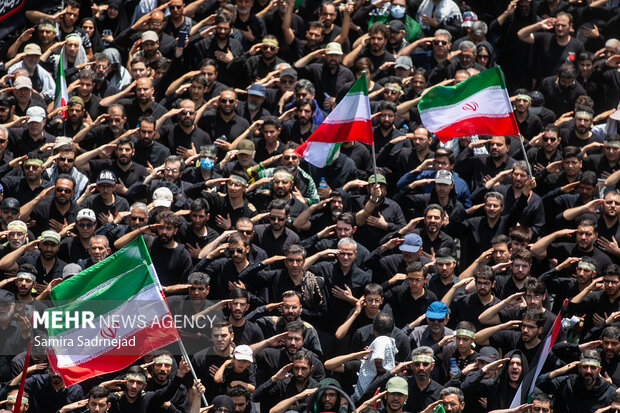 تجمع عاشوراییان سعادت آباد تهران