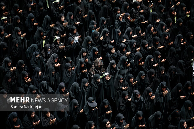Ashura mourning ceremony in northern Tehran