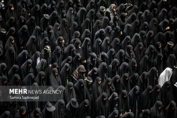 Ashura mourning ceremony in northern Tehran