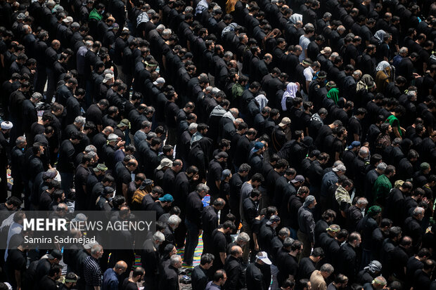 Ashura mourning ceremony in northern Tehran