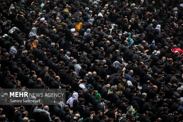 Ashura mourning ceremony in northern Tehran