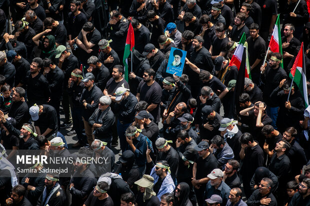 Ashura mourning ceremony in northern Tehran