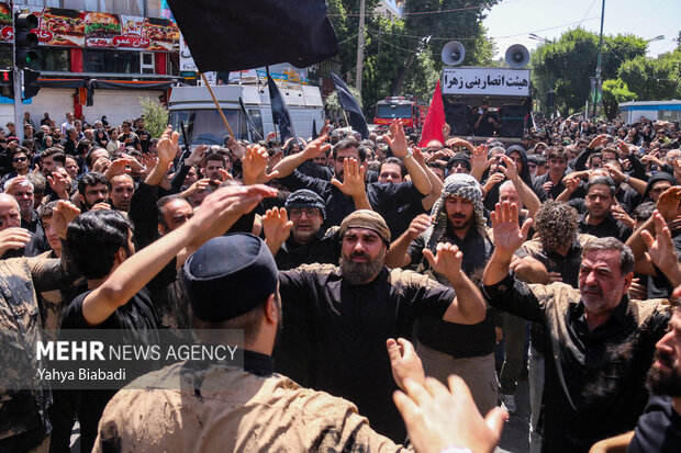 عزاداری عاشورای حسینی در کرمانشاه
