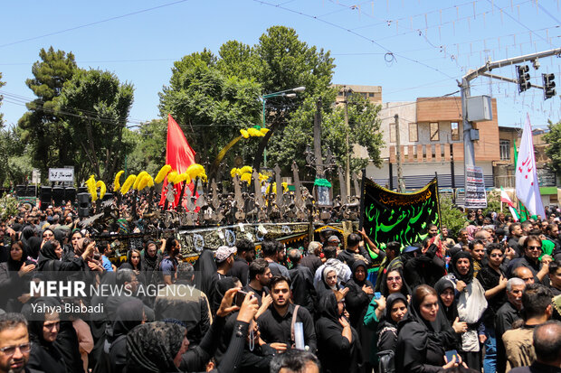 عزاداری عاشورای حسینی در کرمانشاه