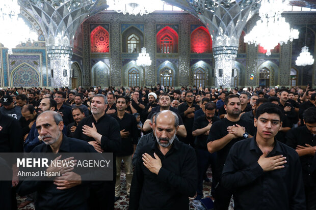اجتماع «عاشورائیان» در حرم امام رضا(ع)
