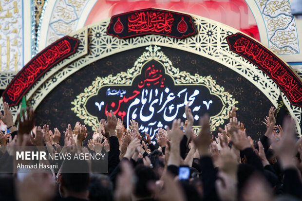 اجتماع «عاشورائیان» در حرم امام رضا(ع)