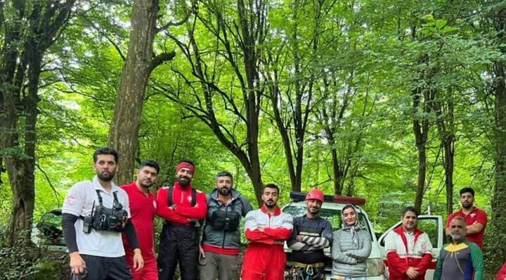 نجات دو مفقودی در ارتفاعات شصتکلا گرگان