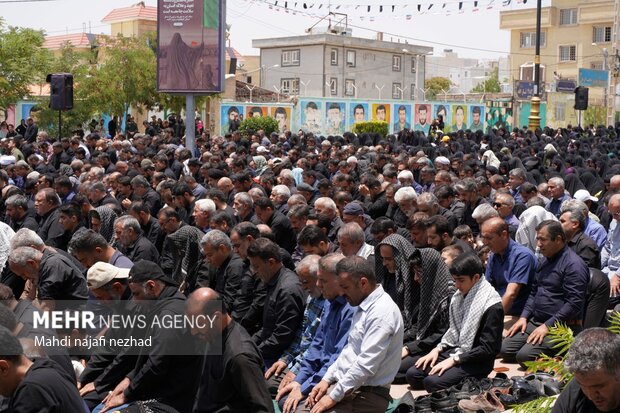 عزاداری یاسوجی ها در ظهر عاشورا