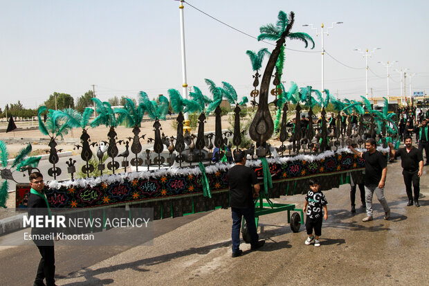 عزاداری عاشورای حسینی در سیرجان