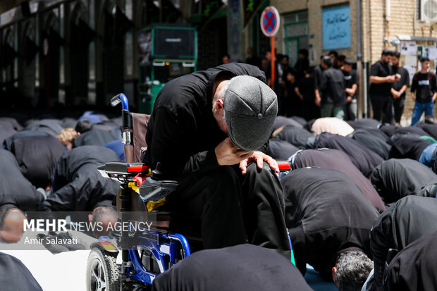 عزاداری عاشورای حسینی در سرخه