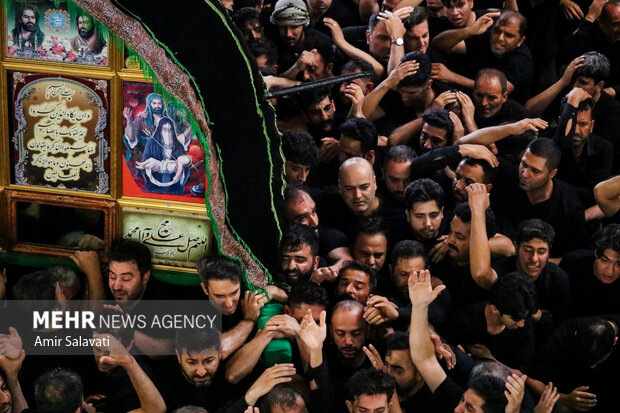 عزاداری عاشورای حسینی در سرخه