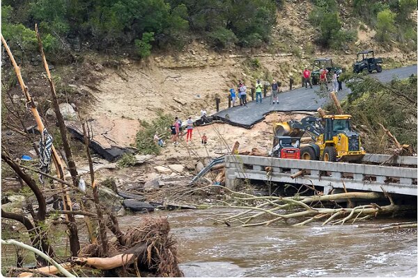 افزایش کشتههای سیل در «تگزاس فاجعهزده» به ۷۰ نفر