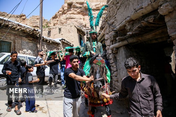 عاشورای حسینی در روستای تاریخی اسفیدان بجنورد