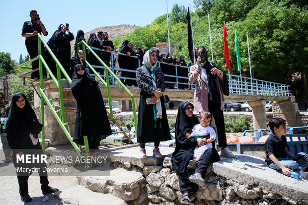 عاشورای حسینی در روستای تاریخی اسفیدان بجنورد